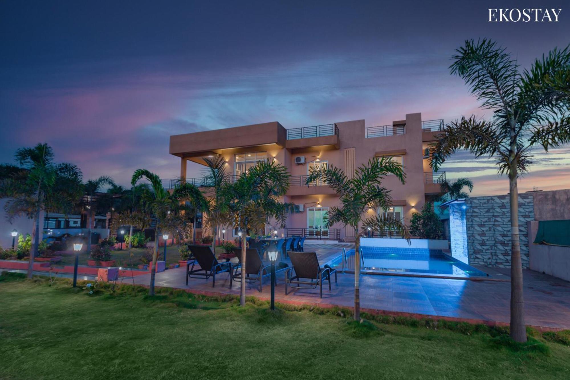 Eko Stay - Octagon Farms Villa Lonavala Eksteriør billede