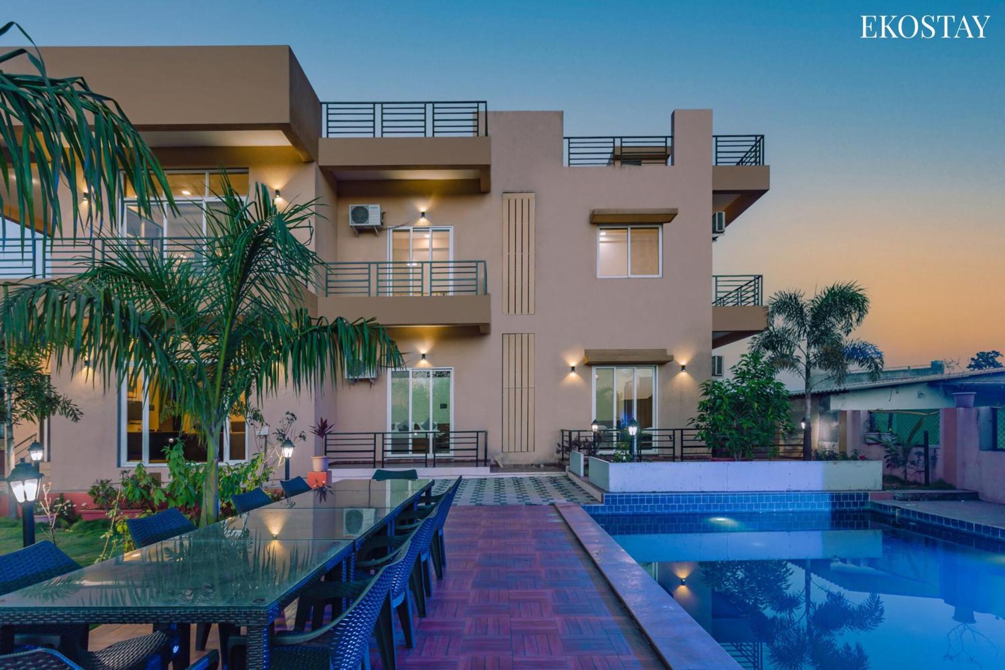 Eko Stay - Octagon Farms Villa Lonavala Eksteriør billede